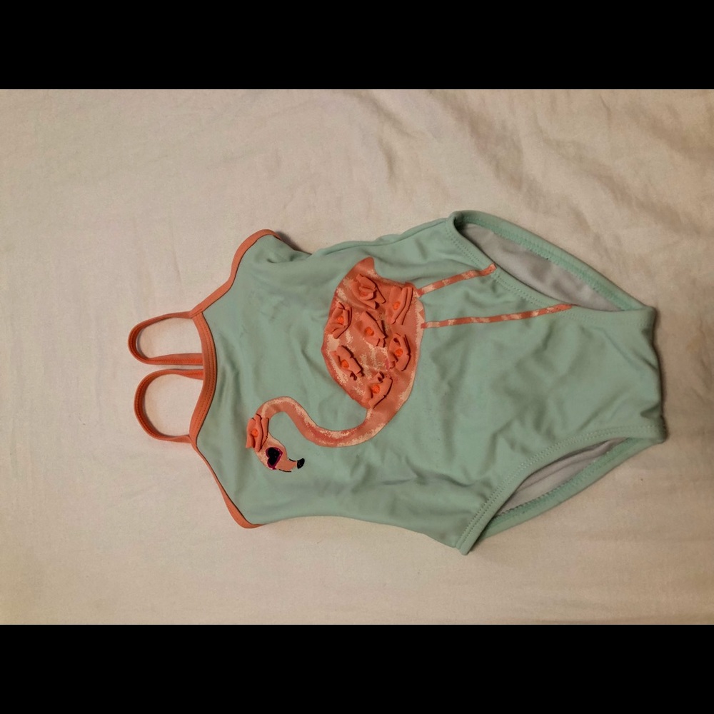 So cute!  Flaminggo Swimsuit 12-18mos